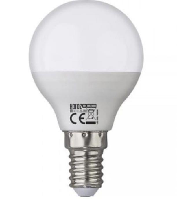 Ampoule LED sphérique 3.5W (Eq. 30W) E14 6400K