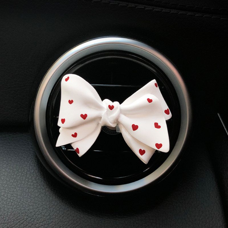 Internet Celebrity Goddess Style Bows Air Outlet Car Aromatherapy