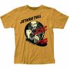 26 Jethro Tull Too Young to Die T-Shirt Herren Lizenziertes Rock N Roll Musik T-Shirt Gold Unisex T-Shirt