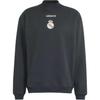 Men's Adidas Originals Real Madrid Sweatshirts Men's Black Stand Collar Moderate