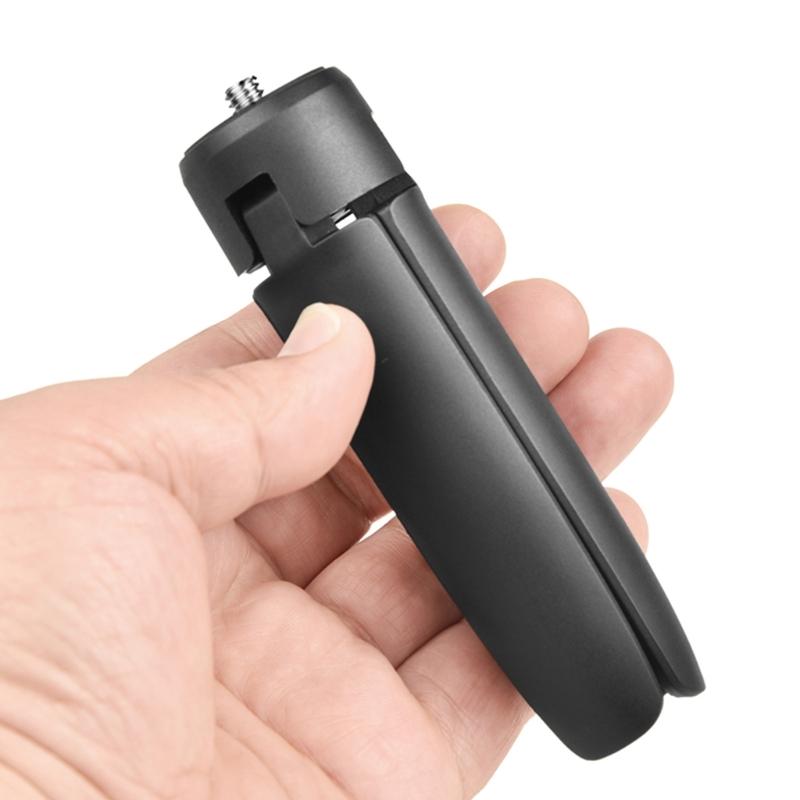 Mini-Stativ für Pocket 3 Action-Kamera Tragbarer Stativständer Schwarz Stativhalterung Selfie-Stick Stativ Outdoor-Fotografie