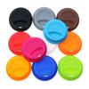 9/9.5cm Dustproof Leakproof Silicone Cup Lid, Healthy Round Cover for Mugs