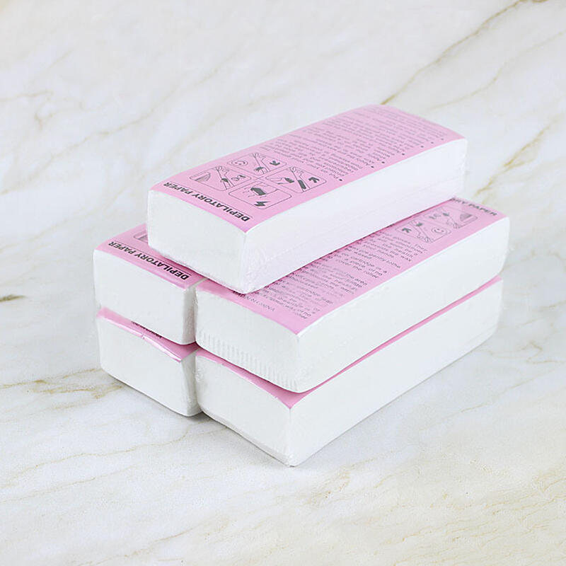 Selbstwachsendes, vliesartiges Einweg-Haarentfernungswachspapier aus Musselin