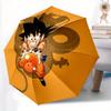 Ombrello Automatico Pieghevole Compatto Dragon Ball Z Goku, Tessuto Resistente per Viaggi Casual e Uso Esterno a0822072