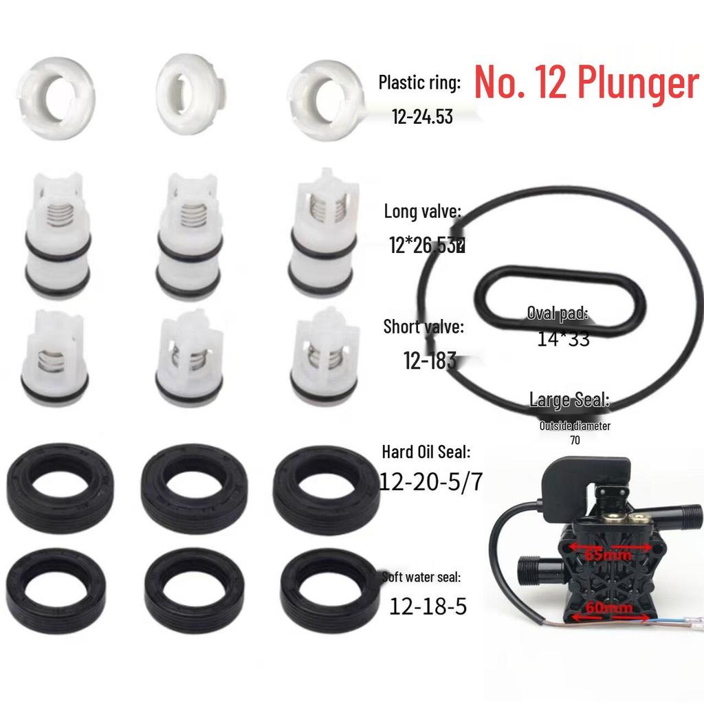 Morgana High-Pressure Car Washer Pump Head Assembly Set - Complete Car Washing Accessories