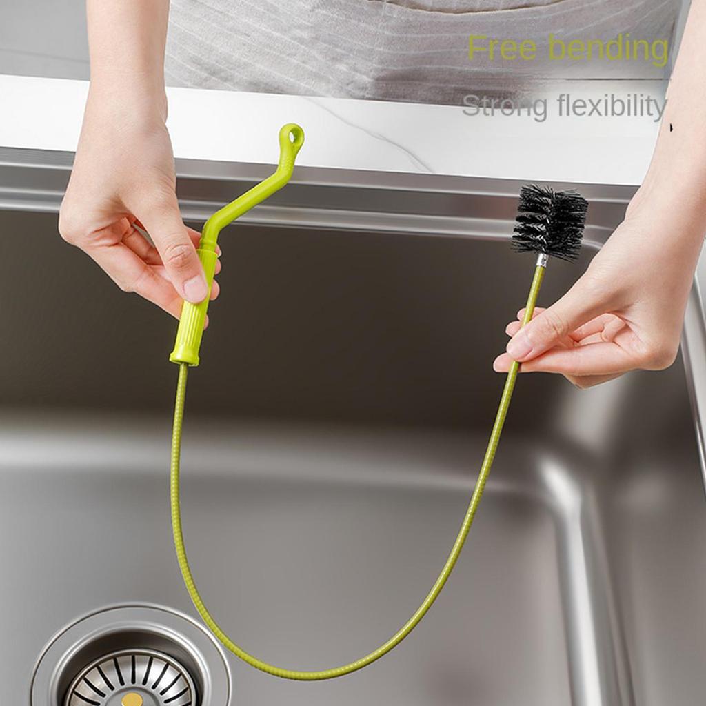 Flexible Drain Snake Tool Bathroom Hair Clog Remover for Sink Toilet Bathtub Pipe Cleaning Plumbing Unclogger Home Kitchen