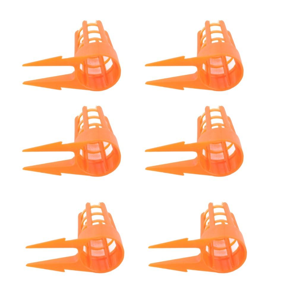 20pcs Small Size Queen Bee Cages Plastic Protective Bee Cage Sturdy Beekeeping Tool Apiary