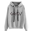 2025 autumn and winter European and American clothing fleece hooded women's sweater