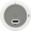 White "Velkis" 3 W Recycled Plastic Wireless Bluetooth Speaker
