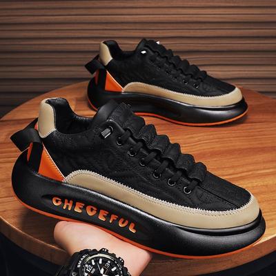 Modetrend Plattform Herren Sneaker Dicke Sohle Bequeme Sport Laufschuhe Plus 45 Herrenschuhe Rutschfeste Dämpfende Trainer Tenis Hombre