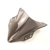 YUANYE Motorcycle Windscreen Windshield with Double Bubble for Ninja 400/250 (2018-2019) (Smoke)