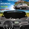 Dashboard Cover Pad Protective For Hyundai Tucson IX35 LM 2010~2015 Car Accessories Dash Board Anti-UV Carpet Sunshield Dashmat