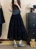 2026 Summer Plus Size Korean Style High-Waisted Mid-Length Puffy Skirt