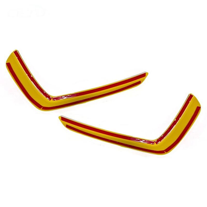 ABLZ-For Subaru Crosstrek -2025 Compatible Front Bumper Side Trim Fog Light Eyebrow Cover Automobile Auto Accessories