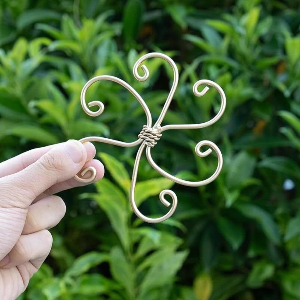 Iron Climbing Houseplant Stem Supports Indoor Plants Climbing Rack Hook Indoor Outdoor Plants