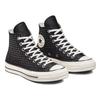 Converse 1970s Trendy Casual High Top Canvas Shoes Women's Black & White
