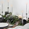 3Pcs Silver Gold Black Tabletop Candle Holders Romantic Art Table Decoration Wedding Photography Props Desktop Ornaments