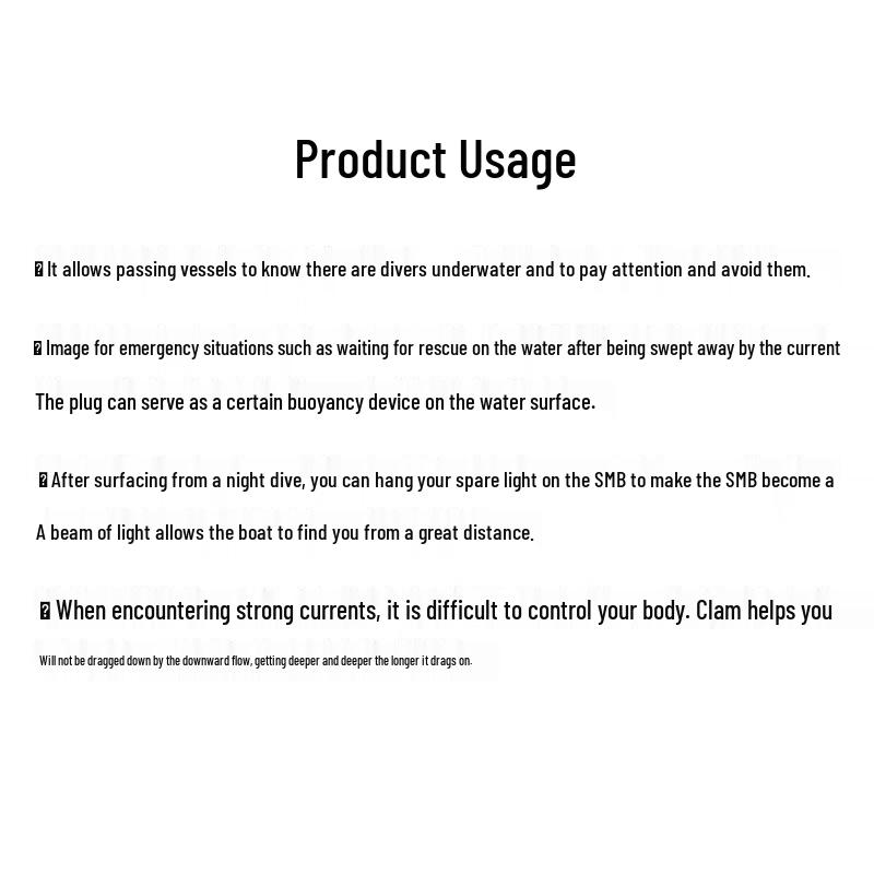 Diving Signal & Rescue Buoy