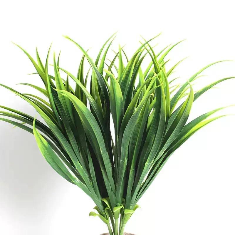 

Искусственное растение Весенняя трава Бракенплант Дом Сад Бонсай Украшение Рождественской вечеринки Свадьба Улица Стена Подарок Горячая распродажа 5PCS зелёный