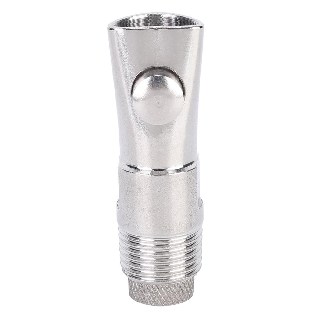 5Pcs DN15 Stainless Steel Flat Nozzle Automatic Drinker Farm Accessory for Cattle Sheep