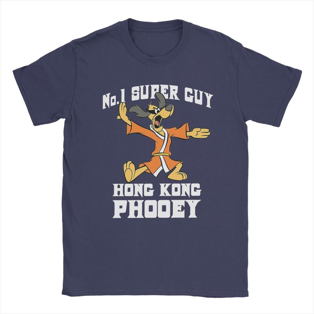 Men T-Shirt Hongs Kongs Phooey Fashion Cotton Tee Shirt Short Sleeve T Shirts Round Neck Clothing Unique