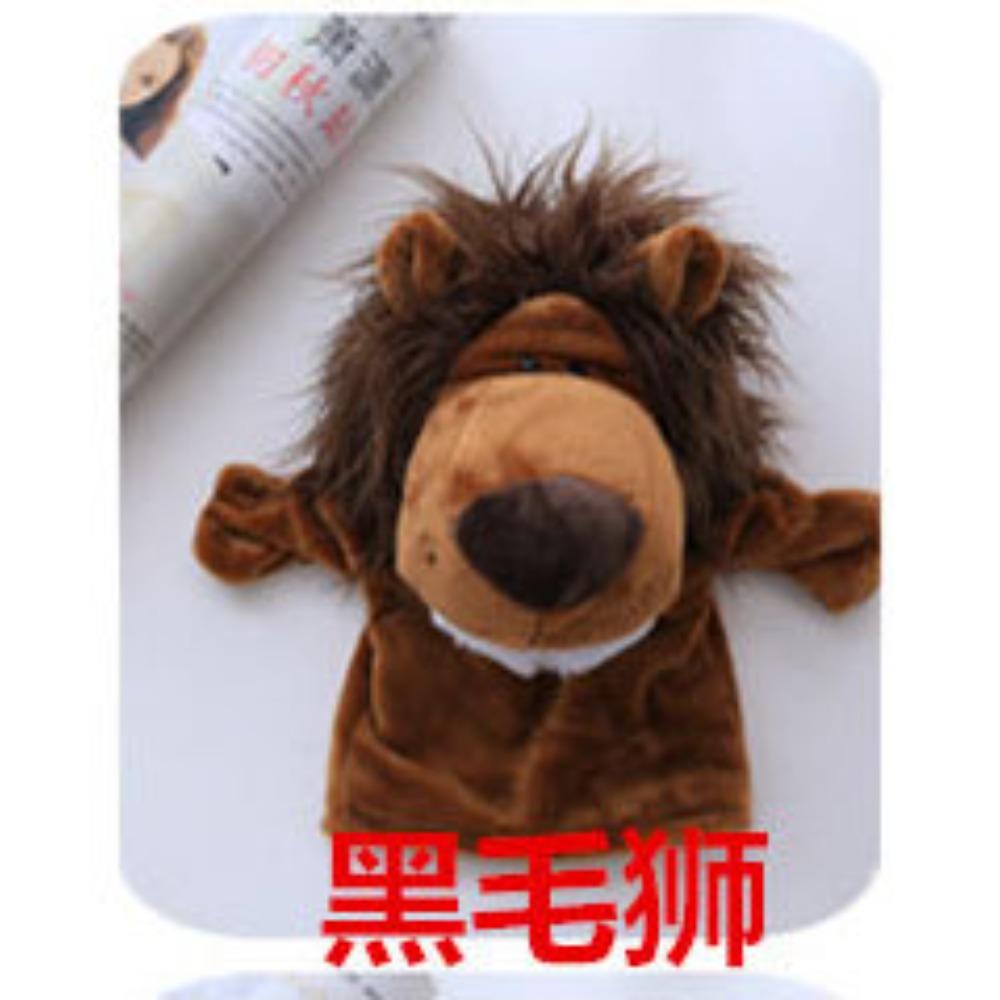 Ventriloquism Animal Hand Puppet Doll Mouth Can Move Parent-child Game Storytelling Cartoon Gloves Doll Can Open Mouth