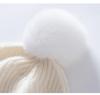 Unisex Cashmere Pom-Pom Hat: Stylish, Knitted, Warm Ear Protection for Autumn & Winter