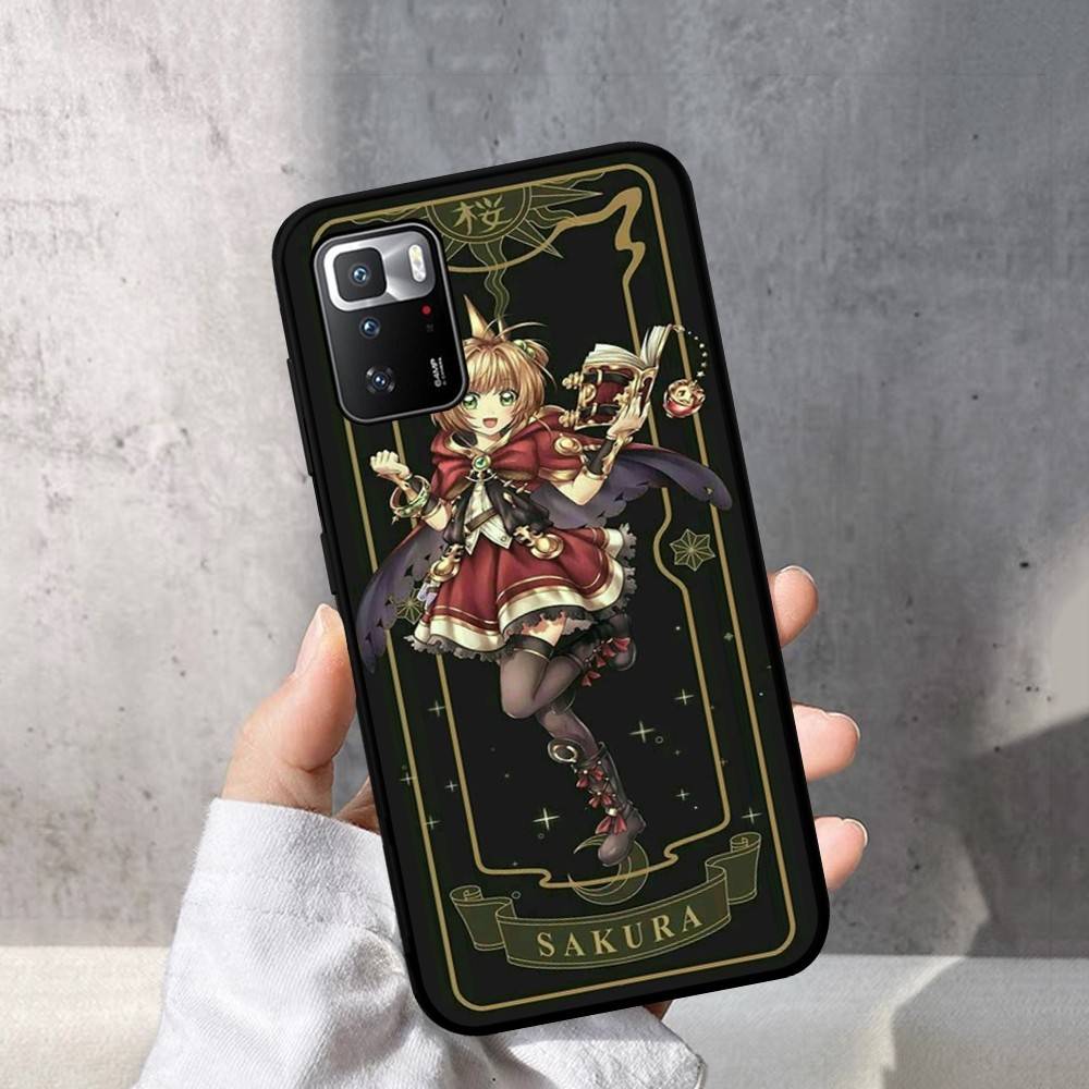 Cardcaptor Sakuras Anime Phone Case For Redmi Note 4 X 5 A 6 7 8 T 9 9S 10 11 11S 11Epro Poco M3 Pro