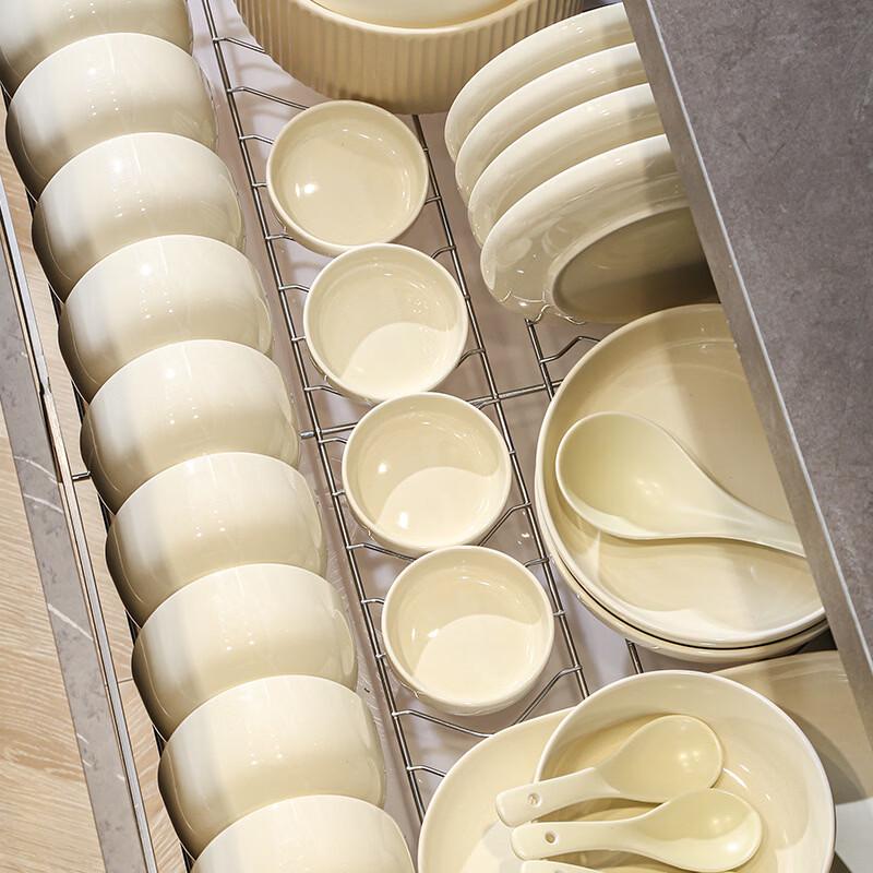 Dreamy Creamy Underglaze Ceramic Soup Bowl