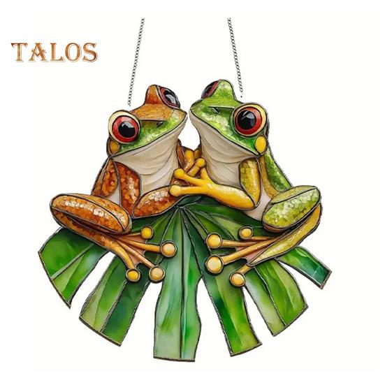 

Лягушка-ловец солнца 2D акриловая лягушка подвесное украшение на окно лягушка настенный декор ловец солнца подарок на новоселье для любителей лягушек C