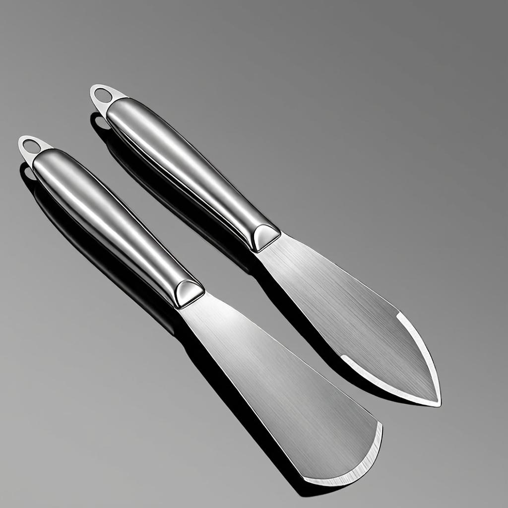 A Heavy-Duty Stainless Steel Gardening Trowel Available in Flat And Pointed Versions, Ideal for Planting, Weeding, And Loosening Soil