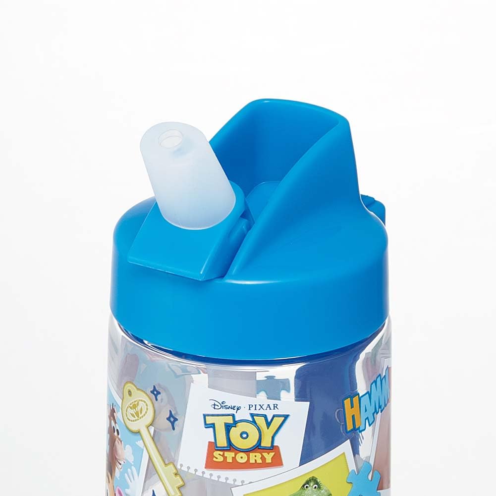 Skater Trinkflasche Wasserflasche 500ml Ausgießer-Typ Strohhalm-Flasche Kunststoff Klar Kinder Disney Toy Story Kinder PSTB5-A