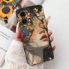 Case For Motorola Moto G35 Cover XT2433-5 Popular Flower Painted Soft Silicone Shockproof Coque For Moto G55 G75 G85 5G TPU Capa