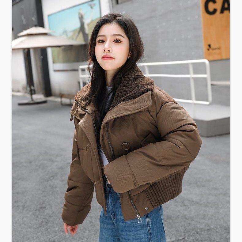 Short and High-waist Down Jacket for Women, Ultimate Winter Fashion Choice