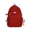 Schoolbag new schoolbag simple, lightweight and versatile large-capacity backpack junior high school student college student niche fashion backpack