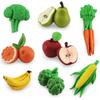 Simulation Fruit And Vegetable Set Apple Orange Banana Carrot Corn Broccoli Model Toy