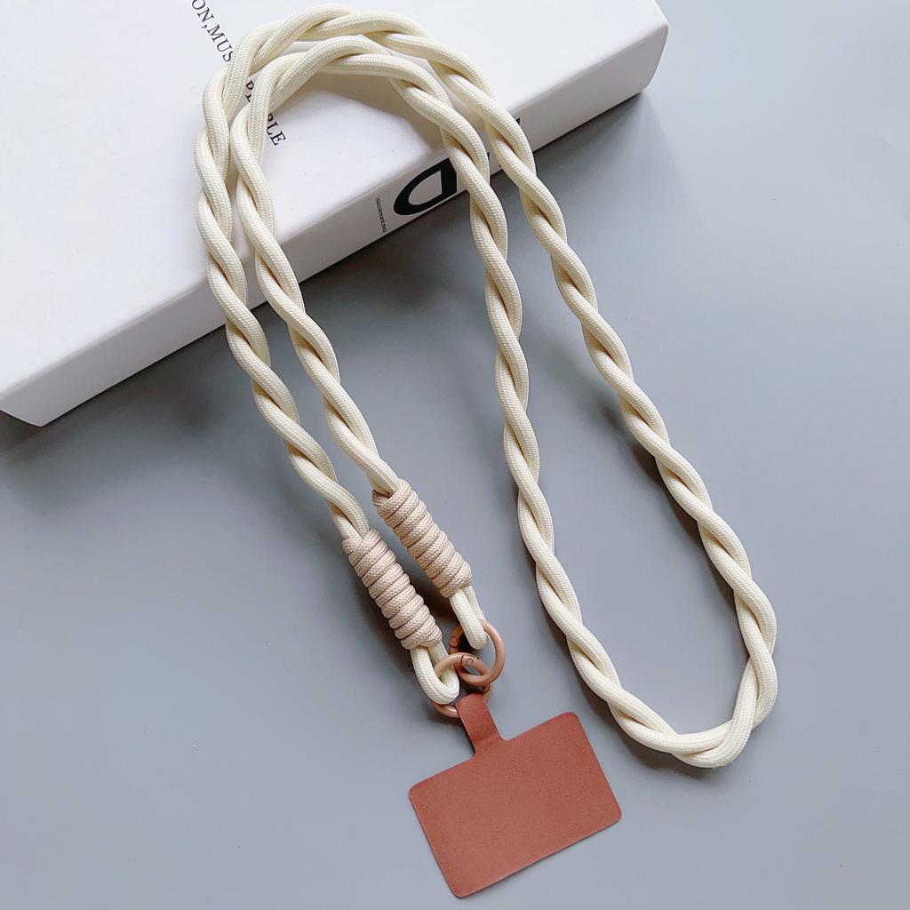 Personalized Trend Mobile Phone Universal Lanyard Diagonal Span Long Rope Color Strap Rope Fashion Safety Anti-Loss Rope