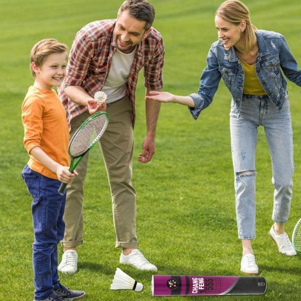 Foam Head Goose Down Badminton Ball No.5 Shuttlecock Indoor Badminton Training Competition