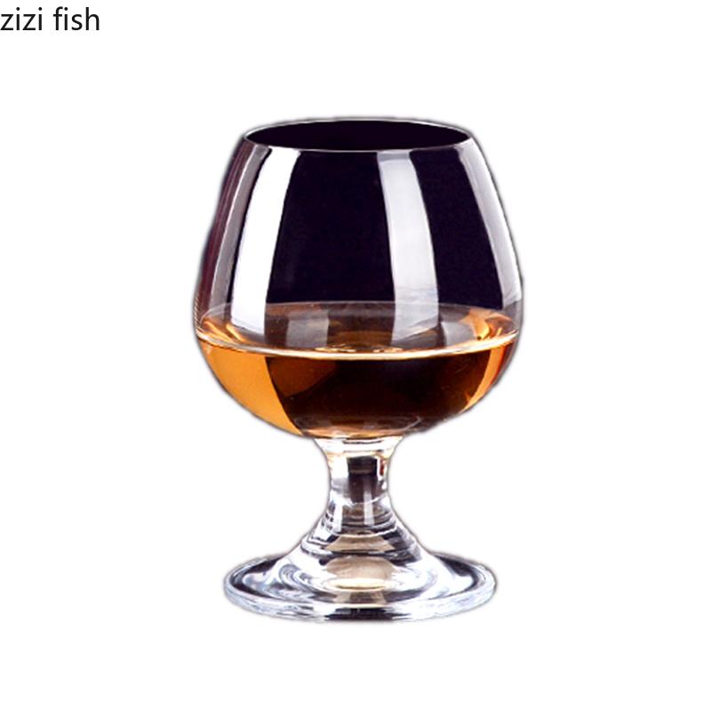 Glass Red Wine Glasses Bantam Cups Retro Wine Sets Creative Household Drinkwares Short Foot Cups Whisky Containers Bars Supplies