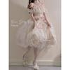 Flower God Flora Lolita Dress Embroidered Flower Wedding Dress Gorgeous And Sweet JSK Dress