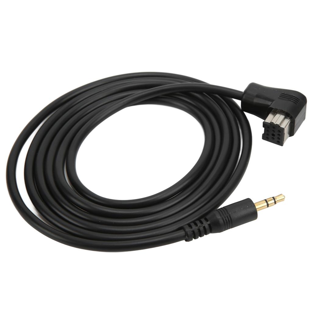 3.5mm Jack Car Bluetooth AUX in Adapter Cable Audio Auxiliary Connector Wire for JVC KSU58 PD100 U57 U29