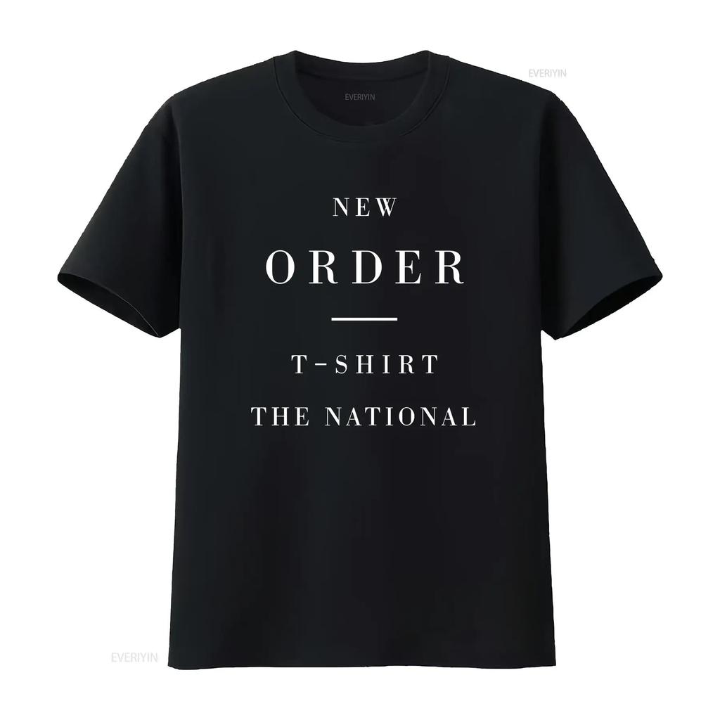 New Order T-Shirt The National Größe X-Large Vintage Dehnbar Designer Kleidung Bequem Vielseitig Atmungsaktiv Stilvoll