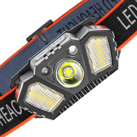 LED Headlight 5 Modes Adjustable IPX4 Waterproof USB Rechargeable Hands-free Lightweight Outdoor Camping Night Running Fishing Headlamp