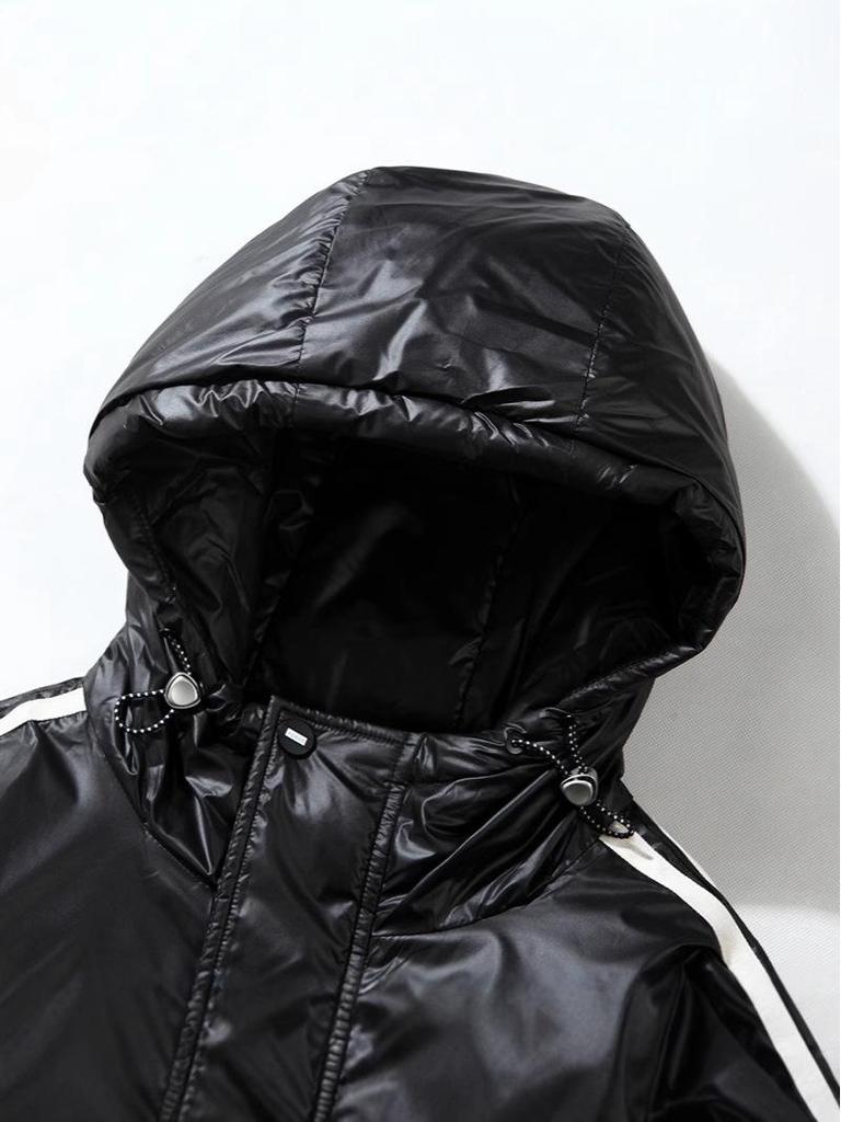 Men's 2025 Winter Hooded Down Jacket - Trendy, Casual, Versatile, and Warm Fashion Outerwear for Youth