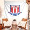 Stoke City F.C. Tapestry Wall Hanging Room Background Cloth Home Decor Beach Mat Yoga Mat Sofa Bed Sheet