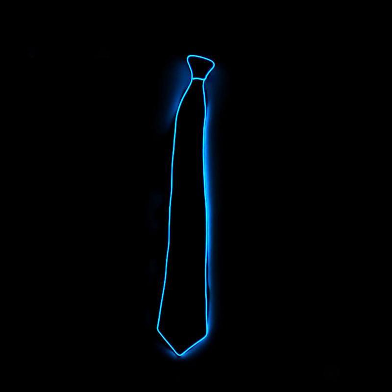 

LED Light-Up Arrow Tie - Korean & British Style Wedding Fashion Accessory