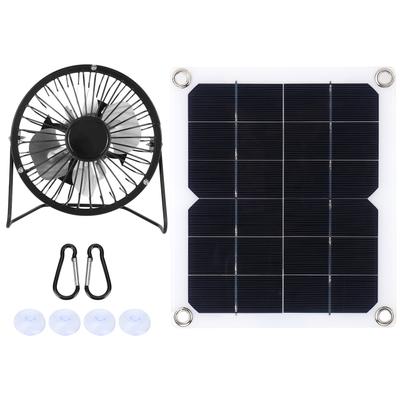 10W solární panel s chladicím ventilátorem Fotovoltaický solární panel pro domácí psí boudu