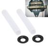 Garage Door Quiet Hinge Sleeves 11mm ID 80mm Length Garage Door Roller Shaft Hinges Silent Sleeves for Car RV