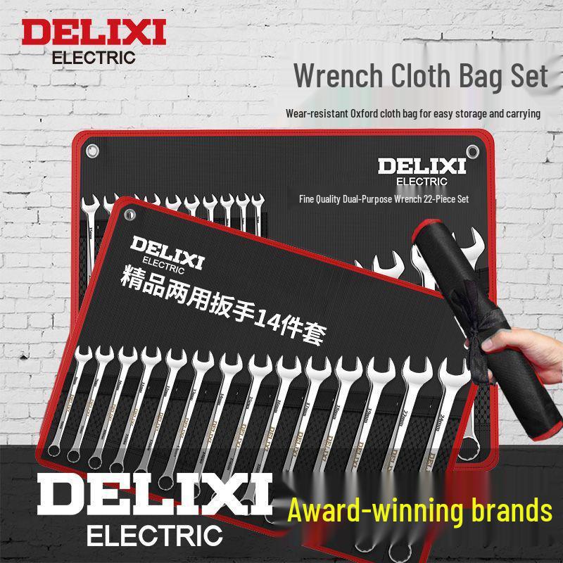 Maul- und Ringschlüssel-Kombinationssatz – Kompakt und vollständig