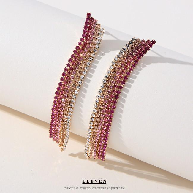 2023 Trendy Dame Øredobber med Lange Dusker og 925 Sterlingsølvnål